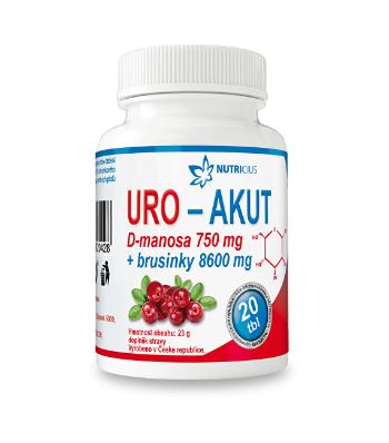 Nutricius Uro - Akut 20 tablet