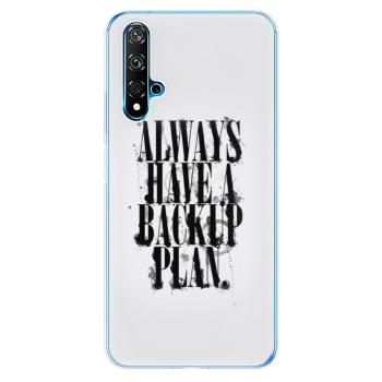 Odolné silikonové pouzdro iSaprio - Backup Plan - Huawei Nova 5T