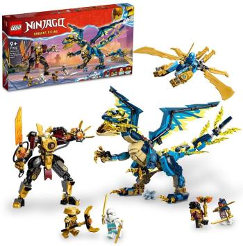 LEGO Ninjago 71796 Živelný drak proti robotovi císařovny