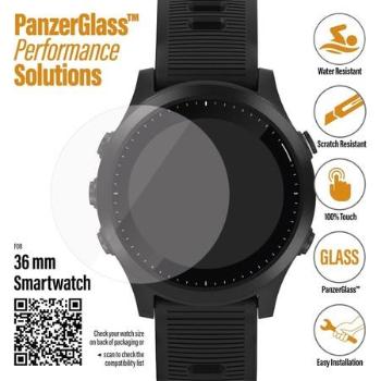 PanzerGlass SmartWatch pro různé typy hodinek 36mm čiré 3608