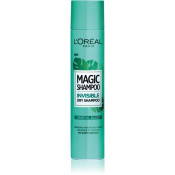 L’Oréal Paris Magic Shampoo Vegetal Boost suchý šampon pro objem vlasů, který nezanechává bílé stopy 200 ml