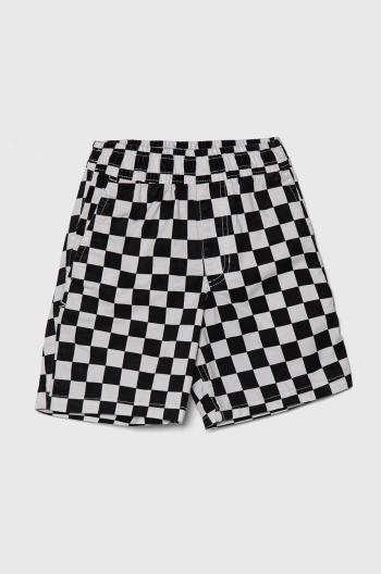 Dětské kraťasy Vans BY RANGE ELASTIC WAIST SHORT KIDS bílá barva, vzorované