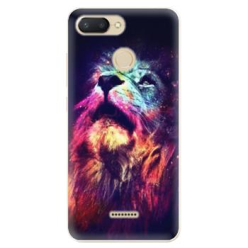 Odolné silikonové pouzdro iSaprio - Lion in Colors - Xiaomi Redmi 6