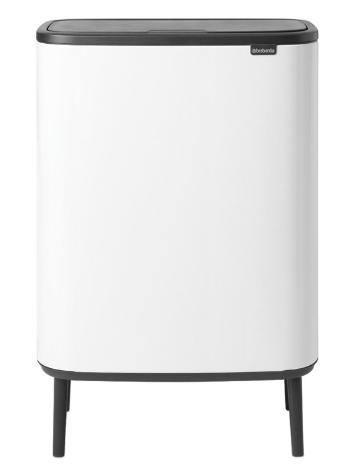 Dotykový odpadkový koš Bo Touch Bin HI Brabantia bílý 2 x 30 l