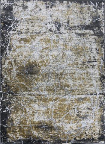 Berfin Dywany Kusový koberec Zara 9630 Yellow Grey - 80x150 cm Šedá