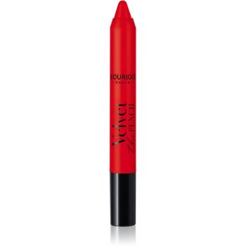 Bourjois Velvet the Pencil rtěnka v tužce odstín 014 AMUSE ROUGE 3 g