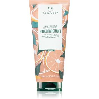 The Body Shop Pink Grapefruit tělový sprchový peeling 200 ml