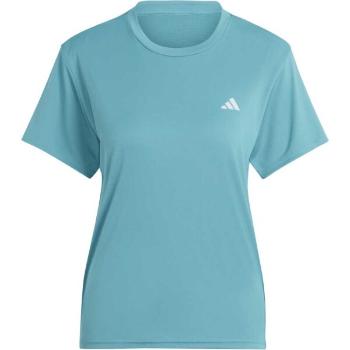 adidas RUN IT TEE Dámské běžecké tričko, světle modrá, velikost