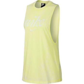 Nike NSW TANK WSH Dámské tílko, žlutá, velikost L
