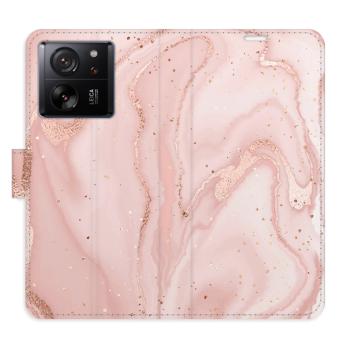 Flipové pouzdro iSaprio - RoseGold Marble - Xiaomi 13T / 13T Pro