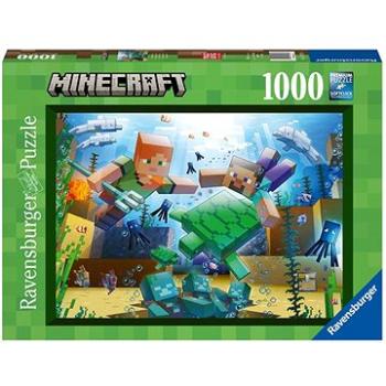 Ravensburger puzzle 171873 Minecraft 1000 dílků  (4005556171873)