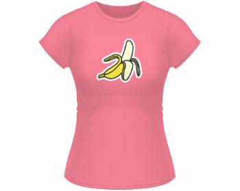 Dámské tričko Classic Banán samolepka