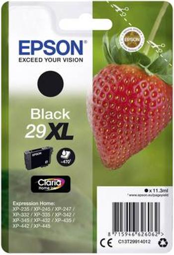 Epson Ink T2991, 29XL originál černá C13T29914012