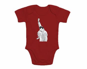 Dětské body krátký rukáv premium Freddie Mercury