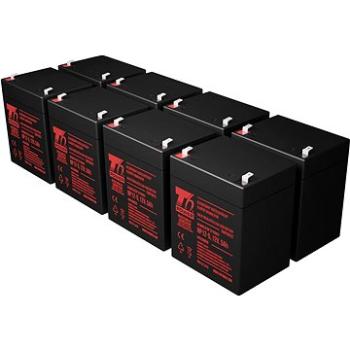 Sada baterií T6 Power pro Dell DLT3000RM2U, VRLA, 12 V (T6APC0020_v87043)