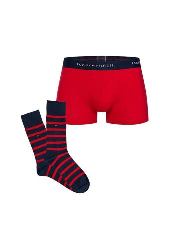 Pánský set Tommy Hilfiger UM0UM01410 XL Červená