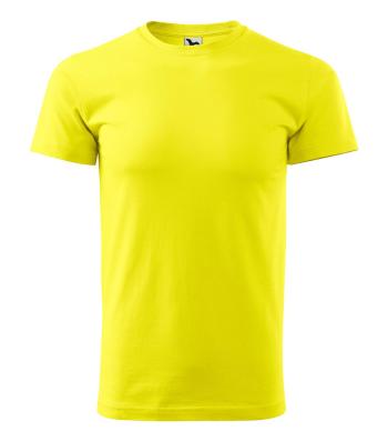 MALFINI Pánské tričko Basic - Citrónová | XXL
