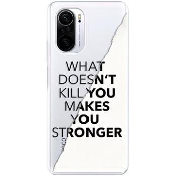 iSaprio Makes You Stronger pro Xiaomi Poco F3 (maystro-TPU3-PocoF3)