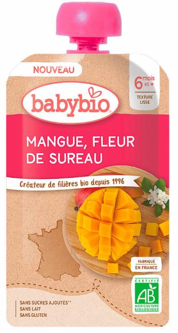 Babybio Mango bezový květ 120 g