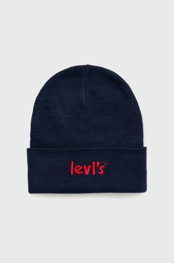 Dětska čepice Levi's tmavomodrá barva,