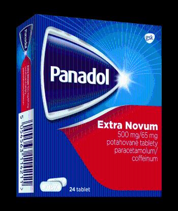 Panadol Extra Novum 500mg/65mg IV, 24 tablet