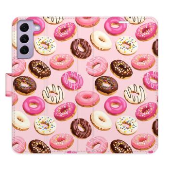 Flipové pouzdro iSaprio - Donuts Pattern 03 - Samsung Galaxy S22 5G