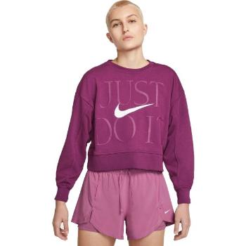 Nike DF GX GET FIT FC CW 12M WIN Dámská tréninková mikina, fialová, velikost M