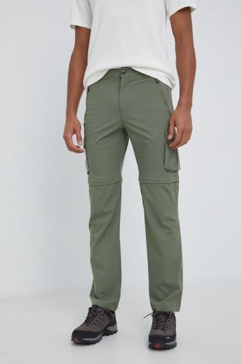 Outdoorové kalhoty CMP zelená barva