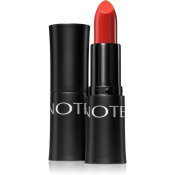 Note Cosmetique Deep Impact krémová rtěnka odstín 12 Flaming Heart Red 4,5 g