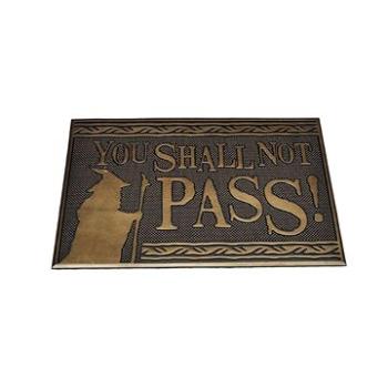 The Lord Of The Rings - You Shall Not Pass - gumová rohožka (5050293854830)