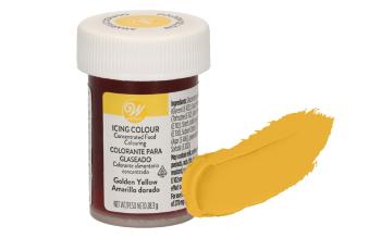 Gelové barvy Wilton Golden Yellow (teplejší žlutá) - Wilton