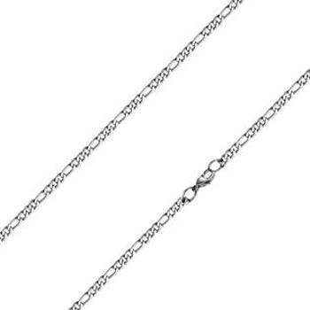 Šperky4U Ocelový řetízek figaro, tl. 4,5 mm - OPE1010-045-50