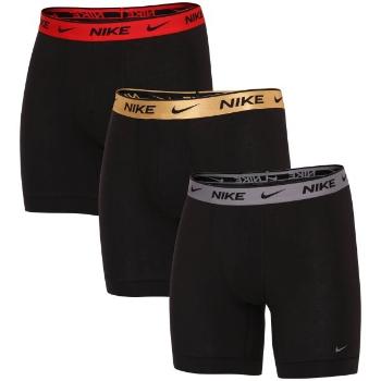 Nike EDAY COTTON STRETCH Pánské boxerky, černá, velikost S