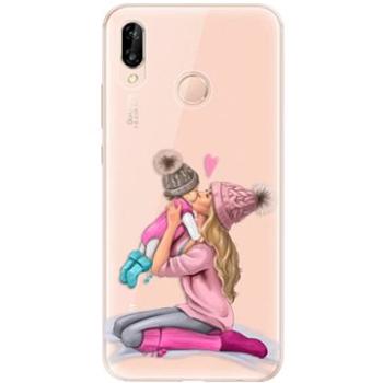 iSaprio Kissing Mom - Blond and Girl pro Huawei P20 Lite (kmblogirl-TPU2-P20lite)