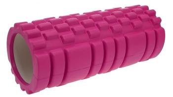 Masážní válec LIFEFIT® JOGA ROLLER A01 33x14cm, růžový