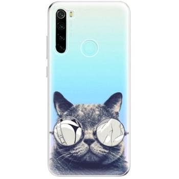 iSaprio Crazy Cat 01 pro Xiaomi Redmi Note 8 (craca01-TPU2-RmiN8)