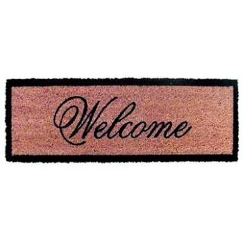 Duramat Čistící vstupní rohož PVC & kokos 25 × 75 cm Welcome (030040221)