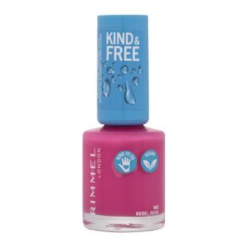 Rimmel London Kind & Free 8 ml lak na nehty pro ženy 165 Rebel Rose