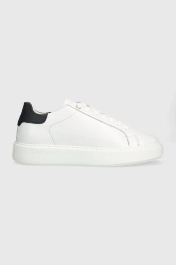 Kožené sneakers boty Marc O'Polo bílá barva, 40128053501166 NN1N3013