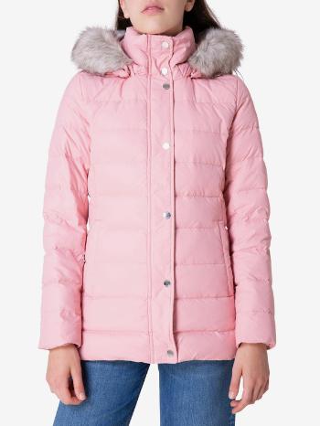 Tommy Hilfiger Zimní bunda Růžová