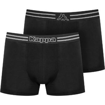 Kappa LOGO ZEN 2PACK Pánské boxerky, černá, velikost M