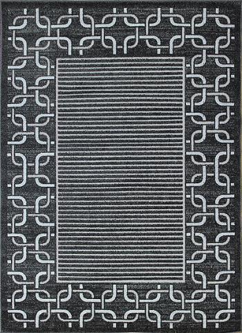 Berfin Dywany Kusový koberec Lagos 1054 D. Silver (Grey) - 140x190 cm Šedá