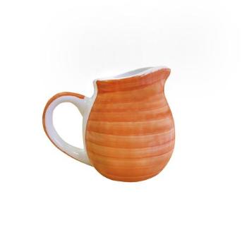 TORO Keramická mlékovka 250ml oranžová