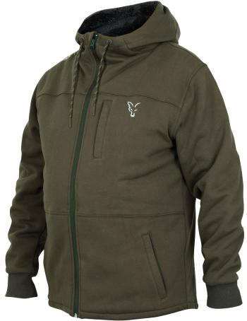 Fox mikina collection sherpy hoody green silver-velikost xxl