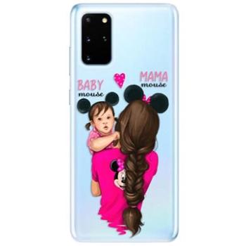 iSaprio Mama Mouse Brunette and Girl pro Samsung Galaxy S20+ (mmbrugirl-TPU2_S20p)