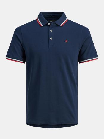 Tmavě modré polo tričko Jack & Jones Paulos