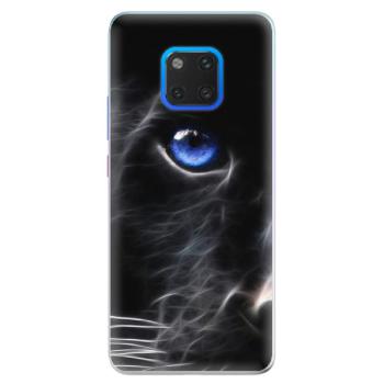 Silikonové pouzdro iSaprio - Black Puma - Huawei Mate 20 Pro