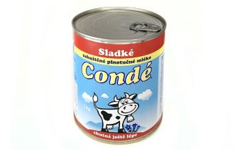 Condé - kondenzované plnotučné mléko slazené 1000 g - Bohemilk