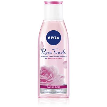 Nivea Rose Touch hydratační pleťová voda 200 ml