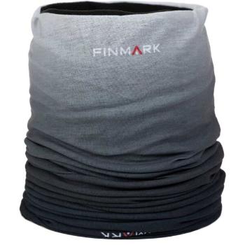 Finmark FSW-237 Multifunkční šátek s fleecem, tmavě šedá, velikost UNI